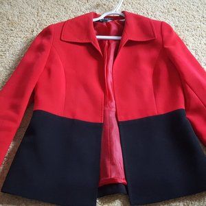 Kasper Black and Red Jacket